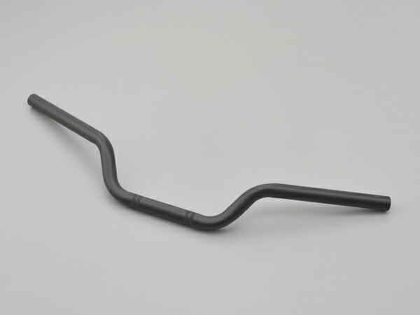 DAYTONA (デイトナ) バイク用 バーハンドル(スチール) 40Bハンドル インナーウエイト145 マットブラック ハンドル幅 710mm 15421
