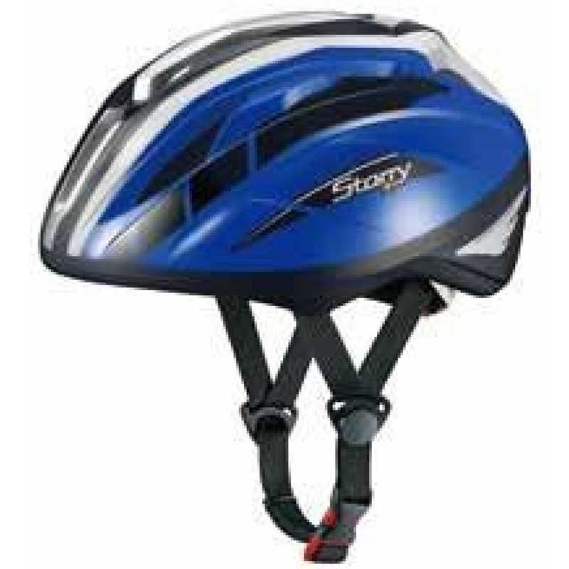 オージーケーカブト　子ども用ヘルメット スターリー ソフトシェル M(頭囲:54～56cm/アクティブブルー) 【Kabuto Childmet Series】　STARRY