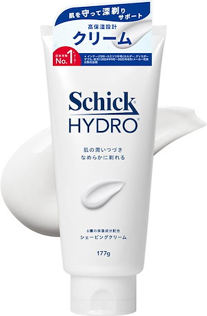 Schick シック ハイドロ シェービングクリーム 177g 髭剃り ひげそり カミソリ