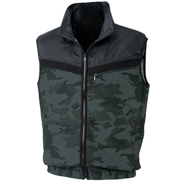 KU96990 チャコール LL 空調風神服 [ベスト]