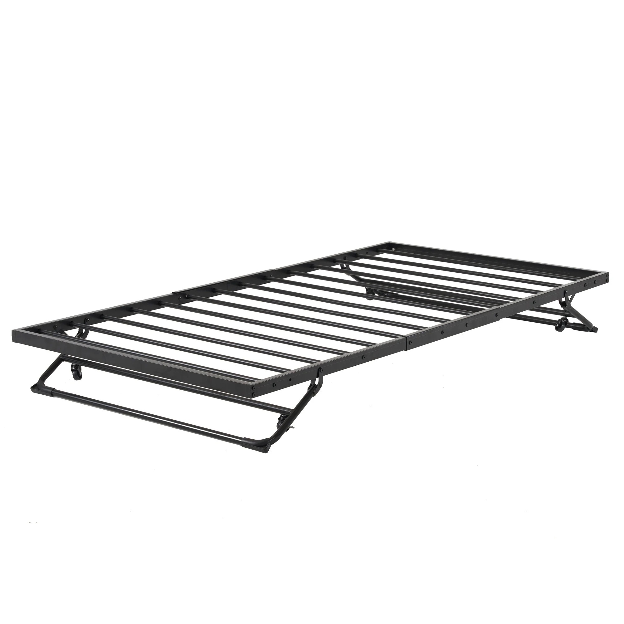 【急速出荷!】【新作】【ブラック】 パイプベッド 折りたたみベッド シングル 組立簡単 ベッド 下収納 シングルベッド 収納 耐荷重120kg ベッドフレーム コンパクト ベッド 折畳ベッド 省スペー 13,090円