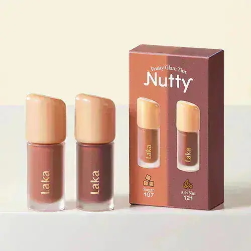 Qoo10] Laka フルーティーグラムティントミニデュオ（6 : ポイントメイク