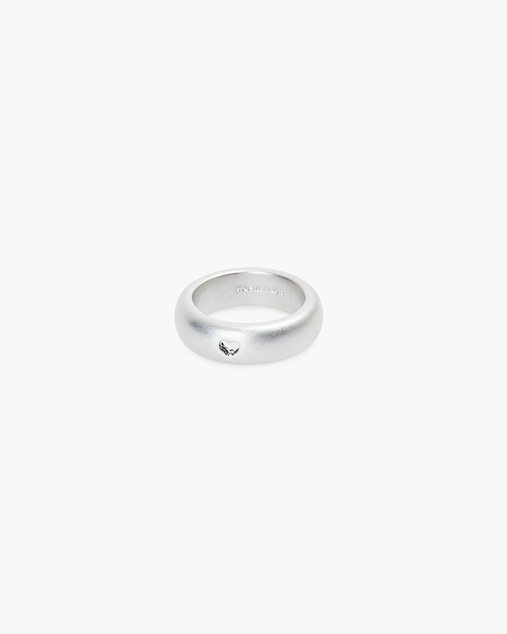 【ADER ERROR】 TWIN HEART RING : SILVER(BOLD)