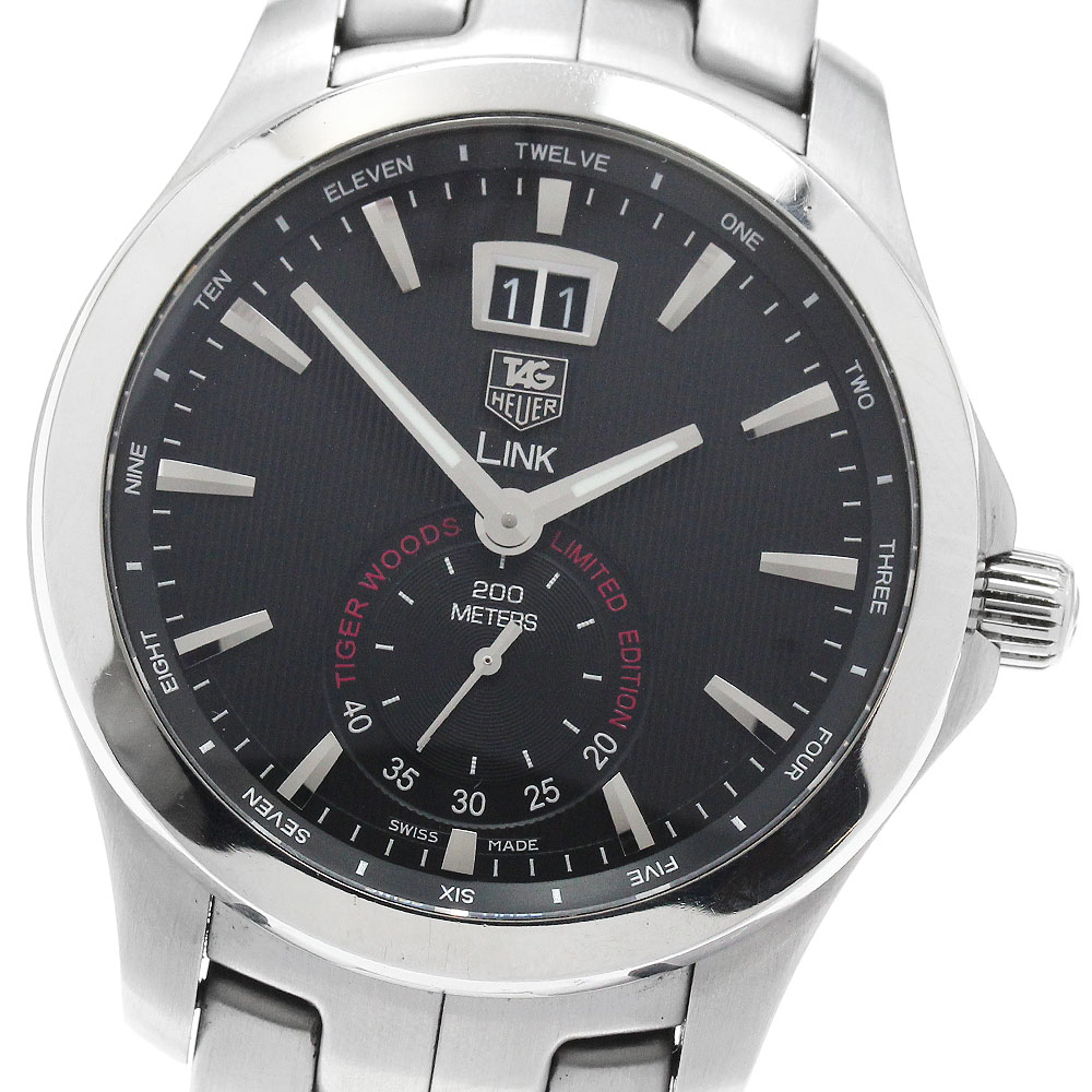 タグホイヤー TAG HEUER WJF1010 リンク タイガーウッズモデル クォーツ メンズ _870616【中古】
