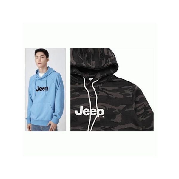 JEEP 男女兼用 ビッグロゴ パーカー ミリタリー フード 起毛 JN3THU003 JN4THU057_P412466047