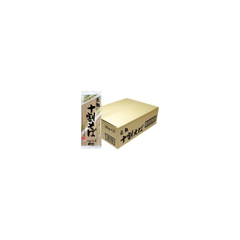 かじの 元祖 十割そば 200g 1ケース(20個入)