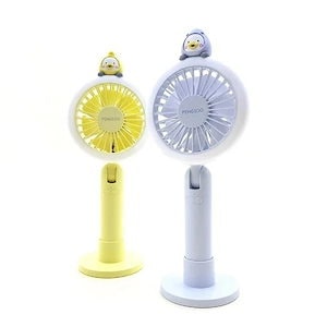 メガ割LEDハンディファン扇風機USB冷風手持ち扇風機韓国キャラクターテーブルスタンドセット熱中症対策30
