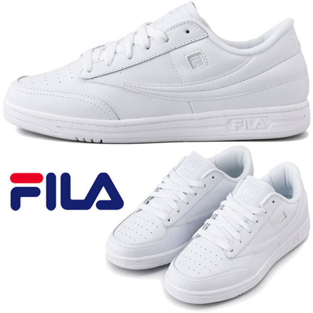 フィラ 白 靴 レディース スニーカー コートタイプ テニス88 メンズ テニスシューズ ホワイト レースアップ ローカット スポーツ カジュアルシューズ FILA 1TM00592 100