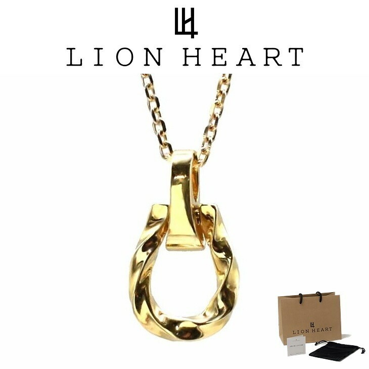ネックレス メンズ ツイストホースシュープチネックレス K10 10金 プチモダン LH-1NE325 クリスマス 誕生日 プレゼント ギフト 彼氏 ブランド 人
