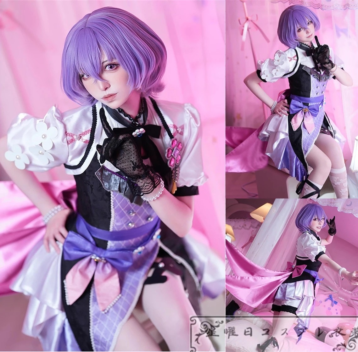 396あんスタ フィーチャースカウト 冬芽編 導く夢世界 花群冬芽 ユメ コスプレ衣装 コスチューム