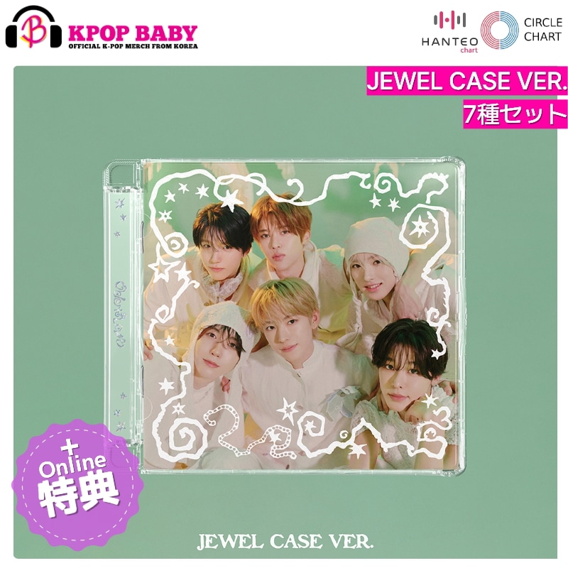 [ONLINE特典 + 7種セット] NCT WISH アルバム Ode to Love (Jewel Case Ver.) チャート反映