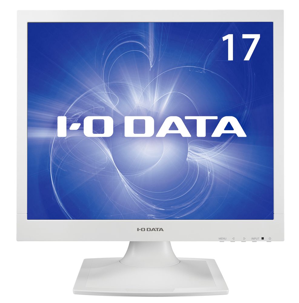 I/Oデータ スクエア液晶ディスプレイ(17型/TN/SXGA 1280×1024/75Hz/5ms/D-sub・DVI-D/VESA/5年保証)(ホワイト) LCDAD173SESWA