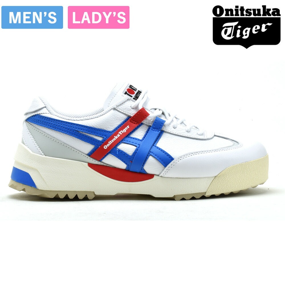 オニツカタイガー デレゲーション スニーカー メンズ レディース ランニングシューズ 白 青 赤 トリコロール Onitsuka Tiger DELEGATION EX 1183a559-101 11,544円