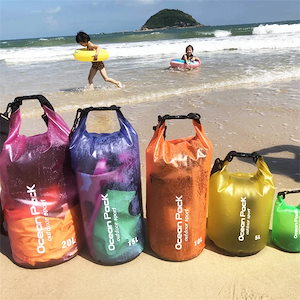 納期21日男性と女性のためのPVC防水バッグ,2l,5l,10l,15l,20l,屋外水泳,ダイビング,圧縮保管,カヤック用のドライバッグ