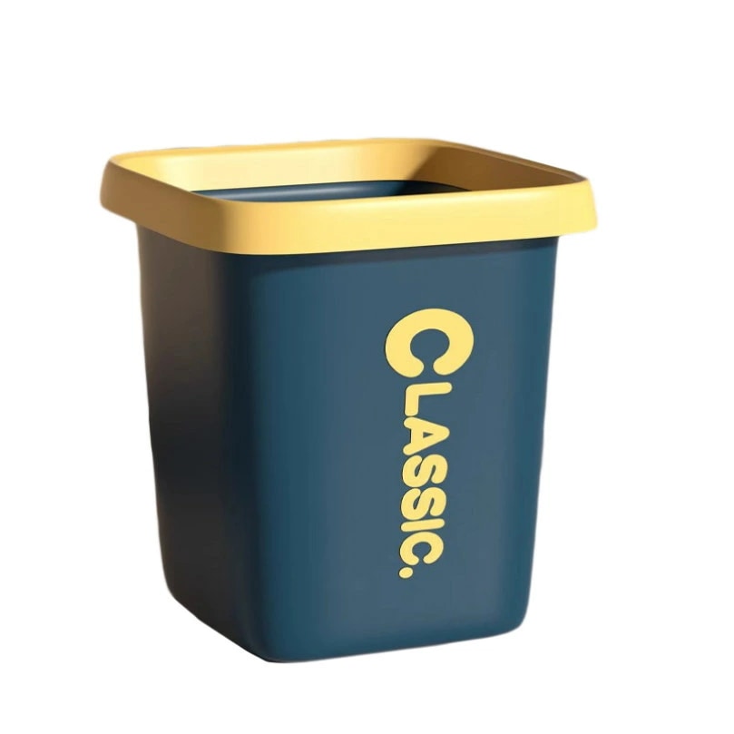 OFFクーポン ゴミ箱 モダン おしゃれ ナチュラル シンプル 部屋 四角 プラスチック キッチン くずかご くず入れ フタなし リビング 洗面所 北欧 コンパクト 収納 シンプル ごみばこ 省スペー