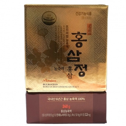 高麗人参6年根紅参精濃縮液100％ 240g