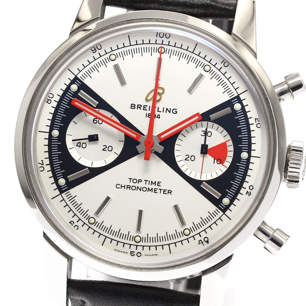 ブライトリング BREITLING A23310 トップタイム クロノグラフ 2000本限定 自動巻き メンズ 良品 _894955【中古】