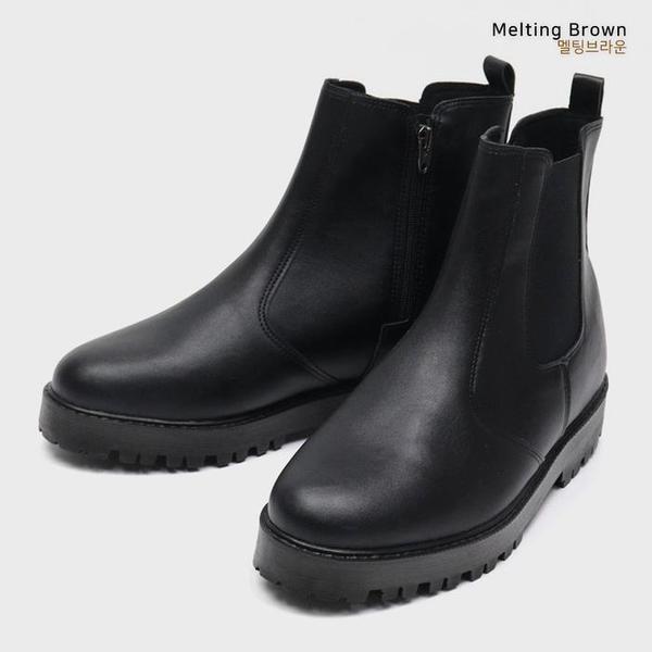 男性用シークレットブーツチェルシーブーツ4.5cm CH25