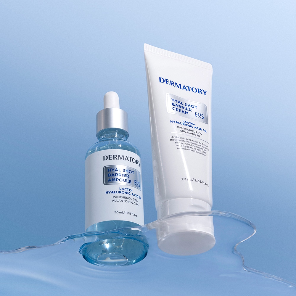 ダマトリーヒアルショットバリアアンプルB5 50ml+クリームB5 70ml 2種セット[贈呈]バリアアンプル10ml+クリーム10ml