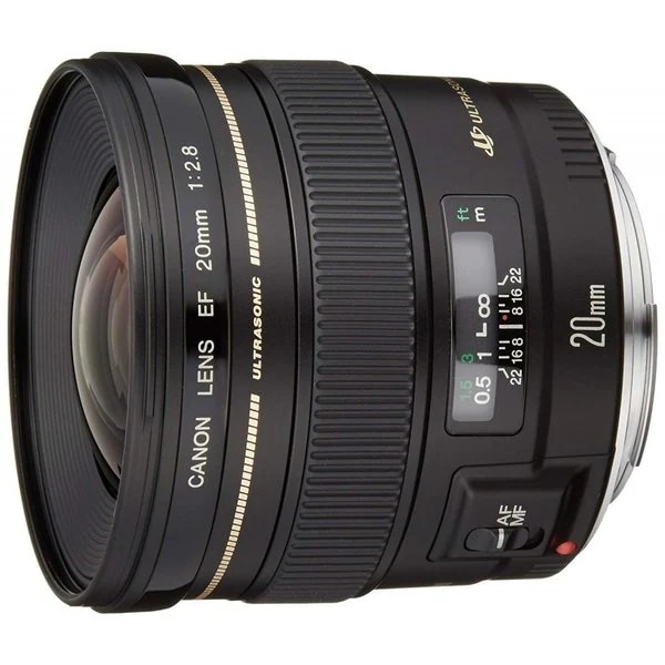 【中古】キヤノン Canon 単焦点レンズ EF20mm F2.8 USM フルサイズ対応