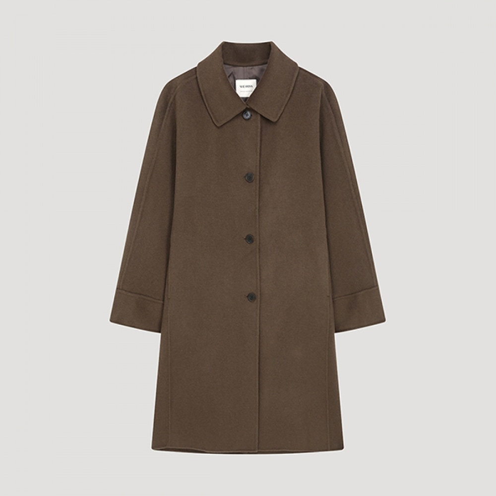 (Shes Miss) ウールカシミアブレンドハンドメイドマコート_SWHCTO41070