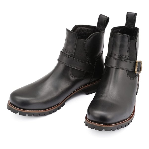 HBS-008 サイドゴアブーツ 26.5cm/メンズ アッパーレザー:牛革 ブラック D29194