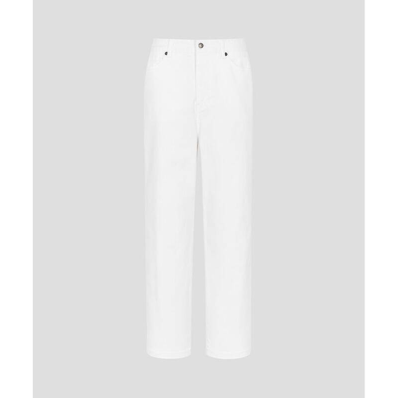 BEANPOLE LADIES ホワイト 軽量 ワイドデニム (BF6521C891) BF6521C891 406164
