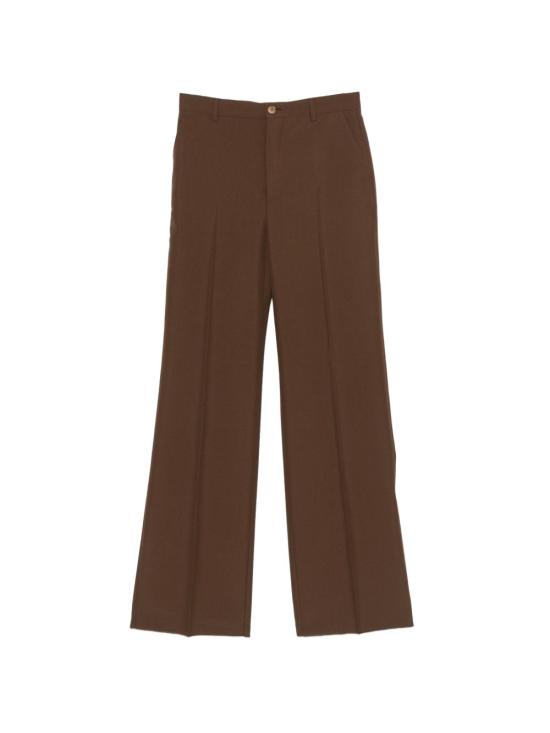 GUCCI Women Straight Pants 851051 ZAFKB2046 Brown