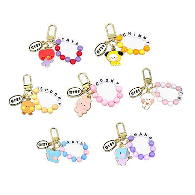 Qoo10] BT21 キーリング キーホルダー minini