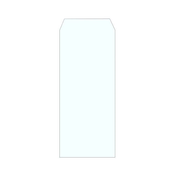 （まとめ） ピース R40再生ケント封筒 長480g／m2 枠なし センター貼 業務用パック 406-80 1ケース（1000枚） 3セット