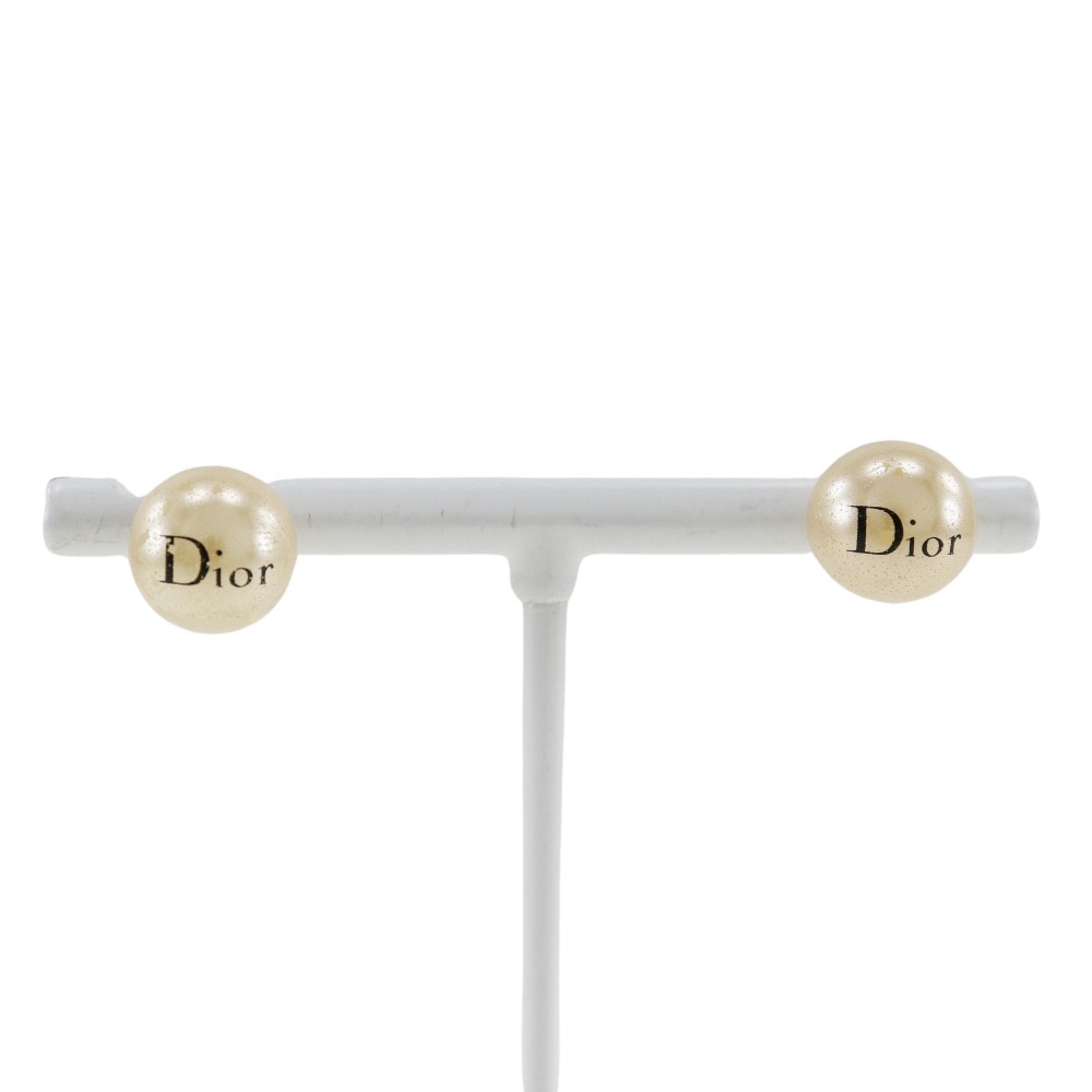 ピアス パール 金属製 約3g レディース 中古品