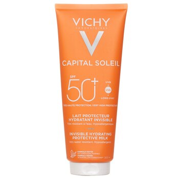 Vichy キャピタル ソレイユ フレッシュ プロテクティブ ミルク SPF 50 (耐水 - 顔と体用)