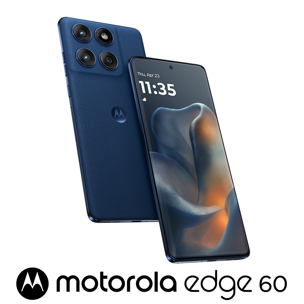 Motorola（モトローラ） PBAJ0003JP motorola edge 60（8GB/128GB）- ジブラルタルシーネイビー（SIMフリー版） PBAJ0003JP
