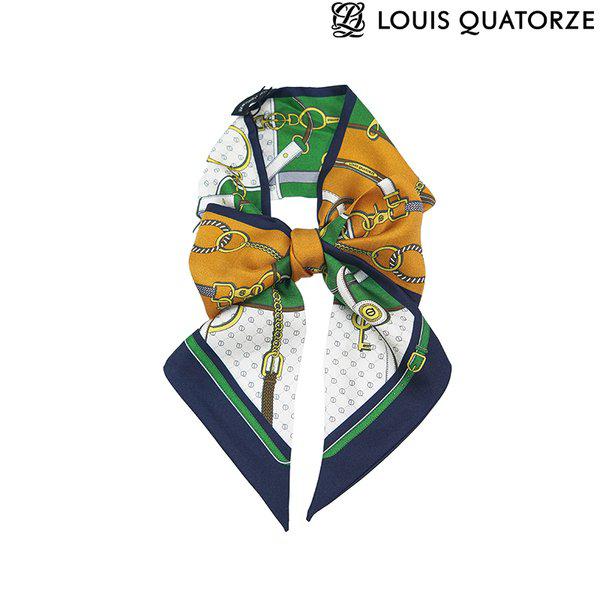 (2DSB805GR) シルクニューアニメバンドゥスカーフグリーン