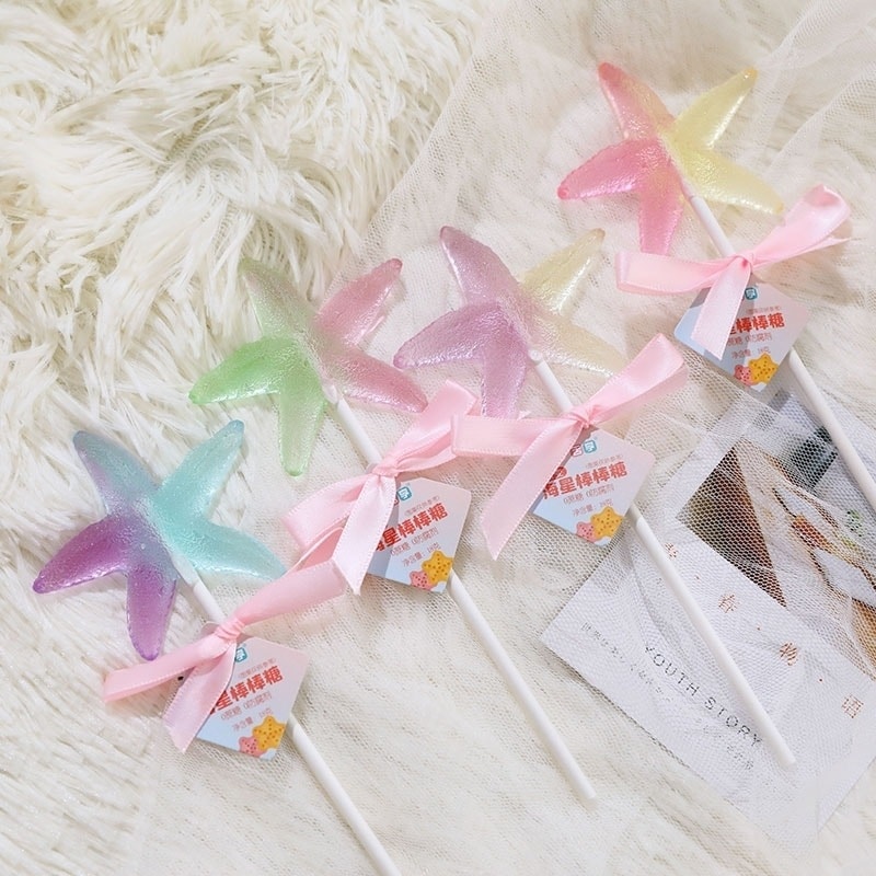 クリスタル スターフィッシュ ロリポップ 12 オーシャン キャンディー ガールフレンドと子供のおやつへのギフト 5,487円