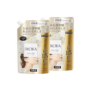 【即納】【まとめ買い】フレアフレグランス 柔軟剤 IROKA(イロカ) Naked Lily ネイキッドリリーの香り 710ml*2