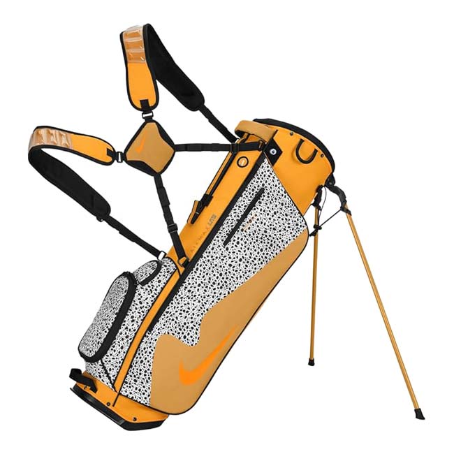 ナイキ(NIKE) 2025 AIR MAX LITE GB エアマックス ライト スタンド型ゴルフバッグ 9型 ４分割 キャディバッグ GF3018-833カムクワット×フラックス