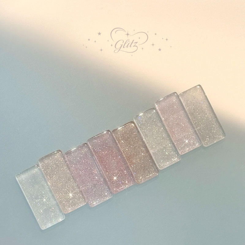 [MOREgel] 【Glitz】 反射グリッターゲル -8色 セット