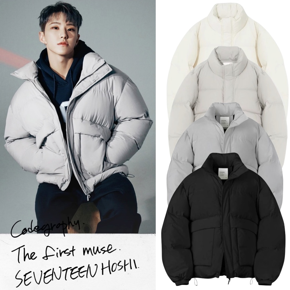 Seventeen ホシ 着用 RDS UTILITY DUCK DOWN PUFFA SHORT JACKET [公式正規品]