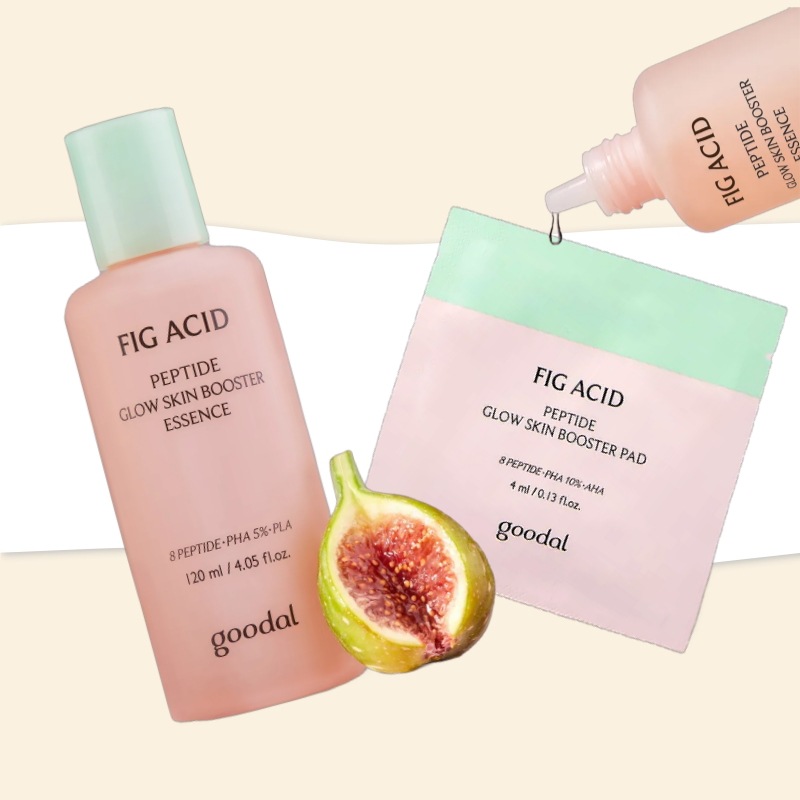 ピグアシッドペプチド スキン ブーストショット エッセンス 120ml+スキンブースター ピーリングパッド 25枚