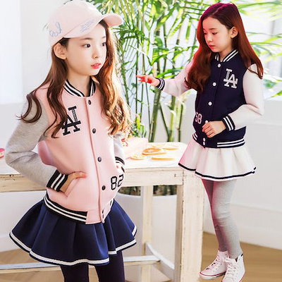 Qoo10 韓国子供服 女の子 スカジャン キッズ キッズ Qoo10 韓国子供服 女の子 スカジャン キッズ キッズ