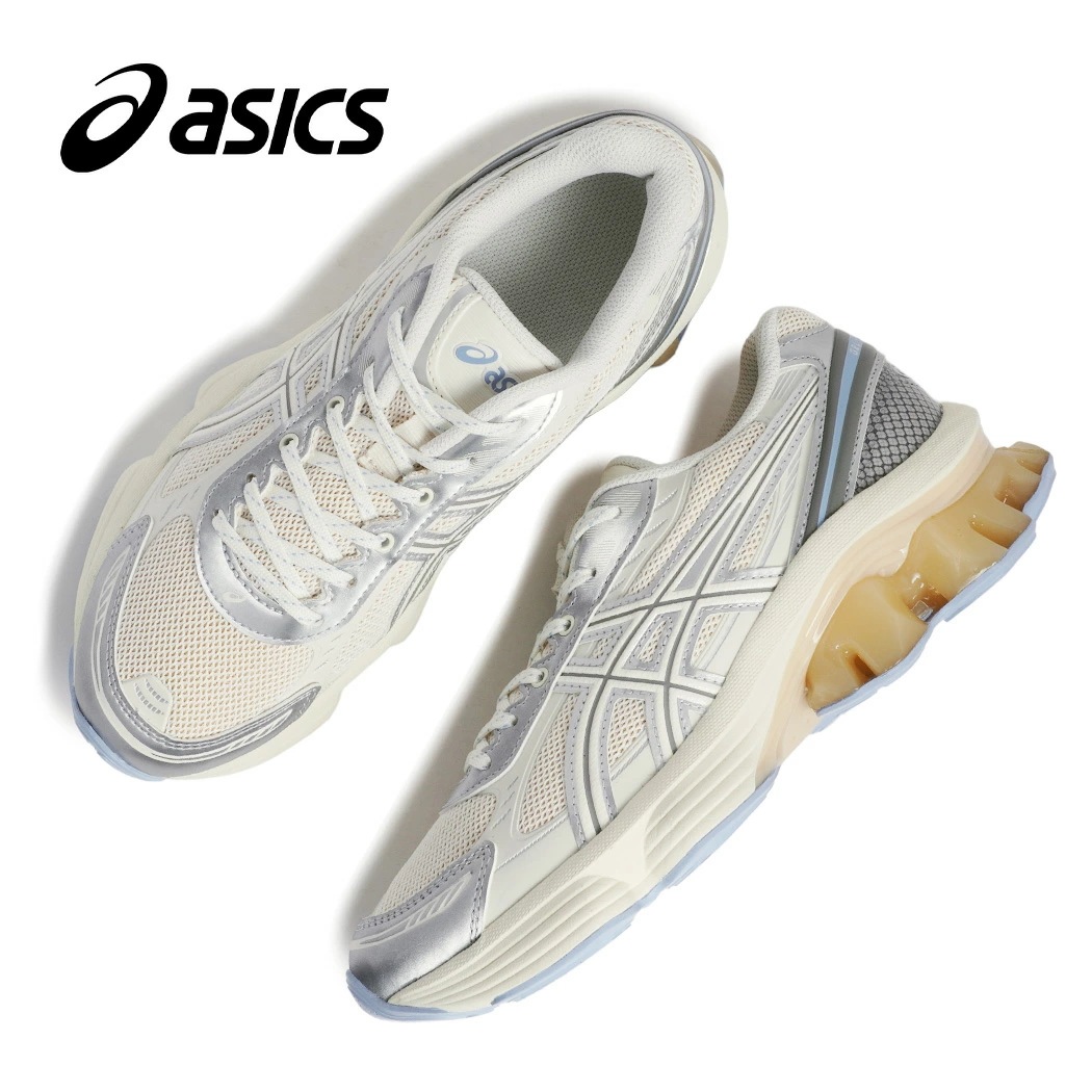 asics アシックス GEL-KINETIC FLUENT ゲル キネティック フルーエント スニーカー CREAM ( クリーム 白 ランニングシューズ メンズ 1203A591-103 )