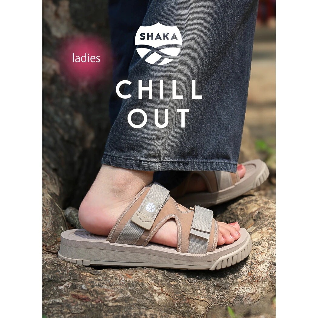 SHAKA シャカ チルアウト サンダル スニーカー CHILL OUT TAUPE ( トープ ベージュ beige スニサン メンズ レディース ウィメンズ SK-106 )