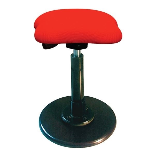 モダン スツール/丸椅子 レッドブラック 幅33cm 日本製 スチールパイプ ツイストスツールラフレシア3