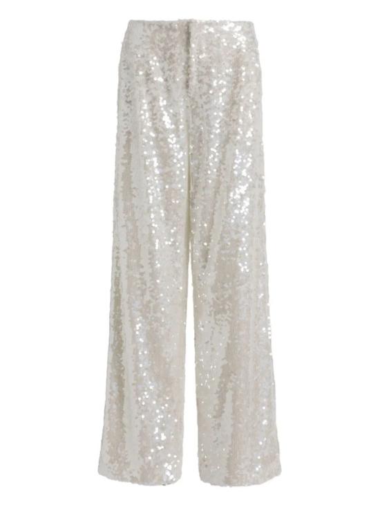 ALBERTA FERRETTI Women Straight Pants 0324 1645 0003 IVORY
