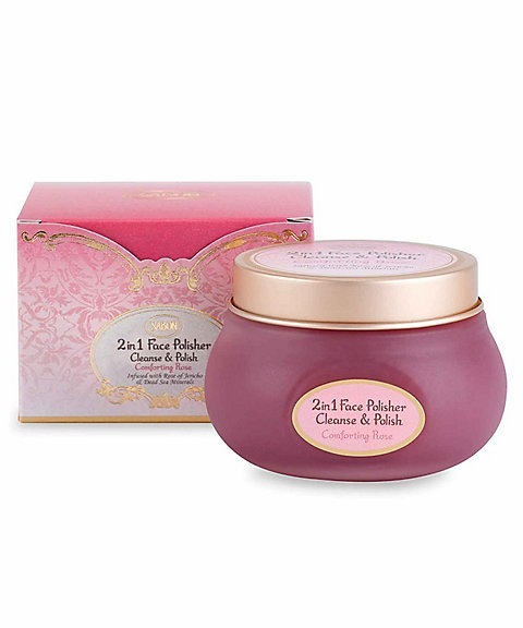 SA　BON　フェイスポリッシャー コンフォーティングローズ　125mL／フェイスウォッシュ（スクラブ）　正規品