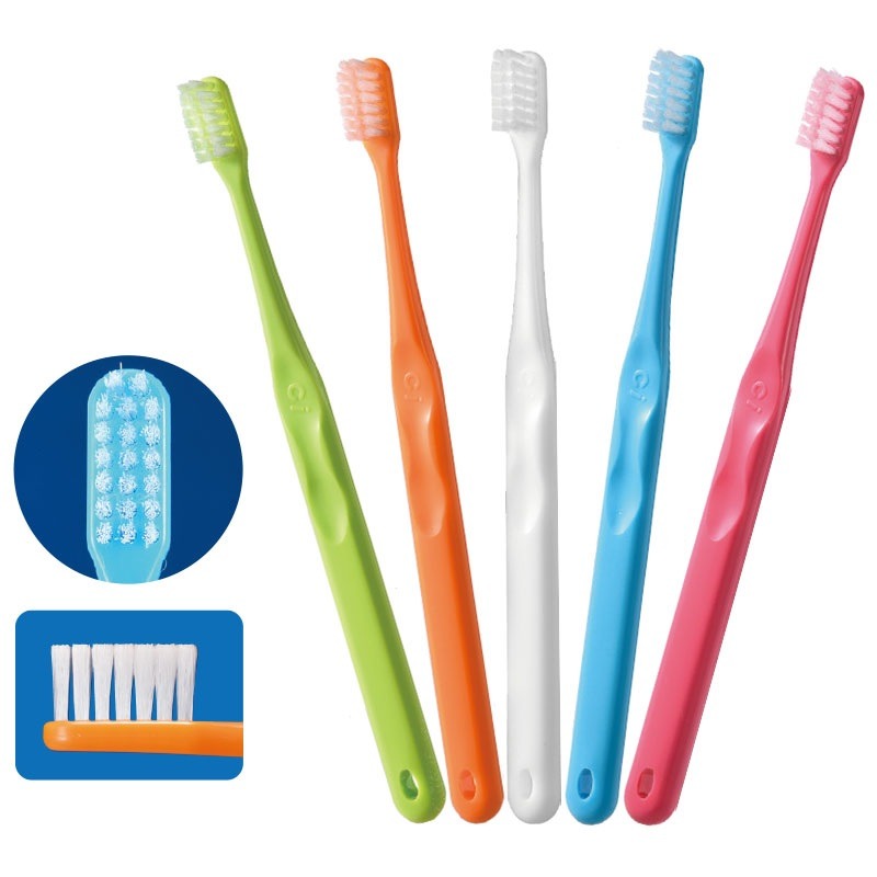 スライドキャップ付 / Ci 703 極薄ヘッド / MSやややわらかめ / 50本入 歯科専売 歯ブラシ