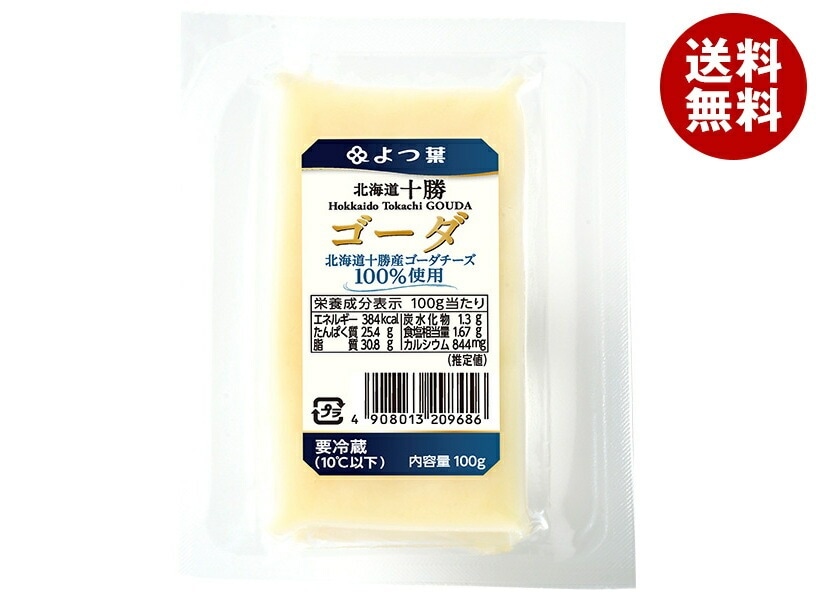 メーカー/問屋直送チルド よつ葉乳業 よつ葉 北海道十勝 ゴーダ 100g×10個入×(2ケース)