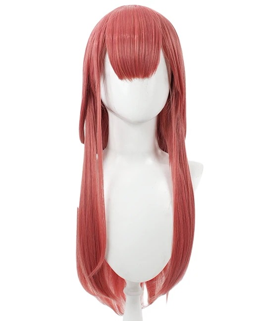 コスプレウィッグ陸八魔アルロング耐熱文化祭小物ハロウイーンウィッグかつらネット付きコスチューム