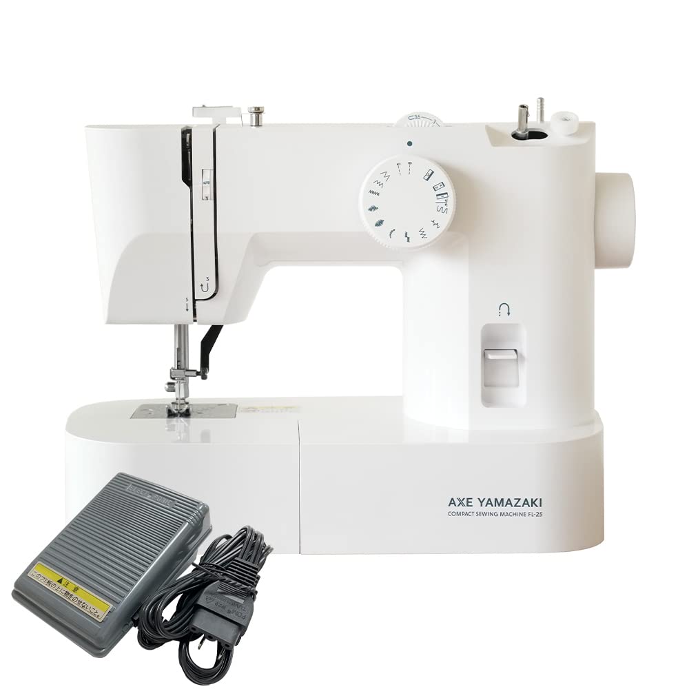 アックスヤマザキ 自動糸調子 電動 ミシン 初心者 FL-25